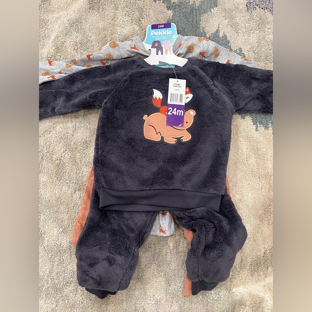 Two Pekkle Kids Matching Sets NWT